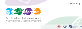 Presentation of Carl Friedrich Lehmann-Haupt International Doctoral Program