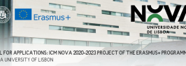 Call for applications: ICM NOVA 2020-2023 Project of the Erasmus+ Programme, NOVA University of Lisbon 