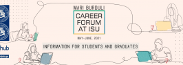 Mari Burduli Career Forum: Information for Students and Graduates