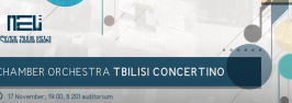Chamber Orchestra “Tbilisi Concertino”